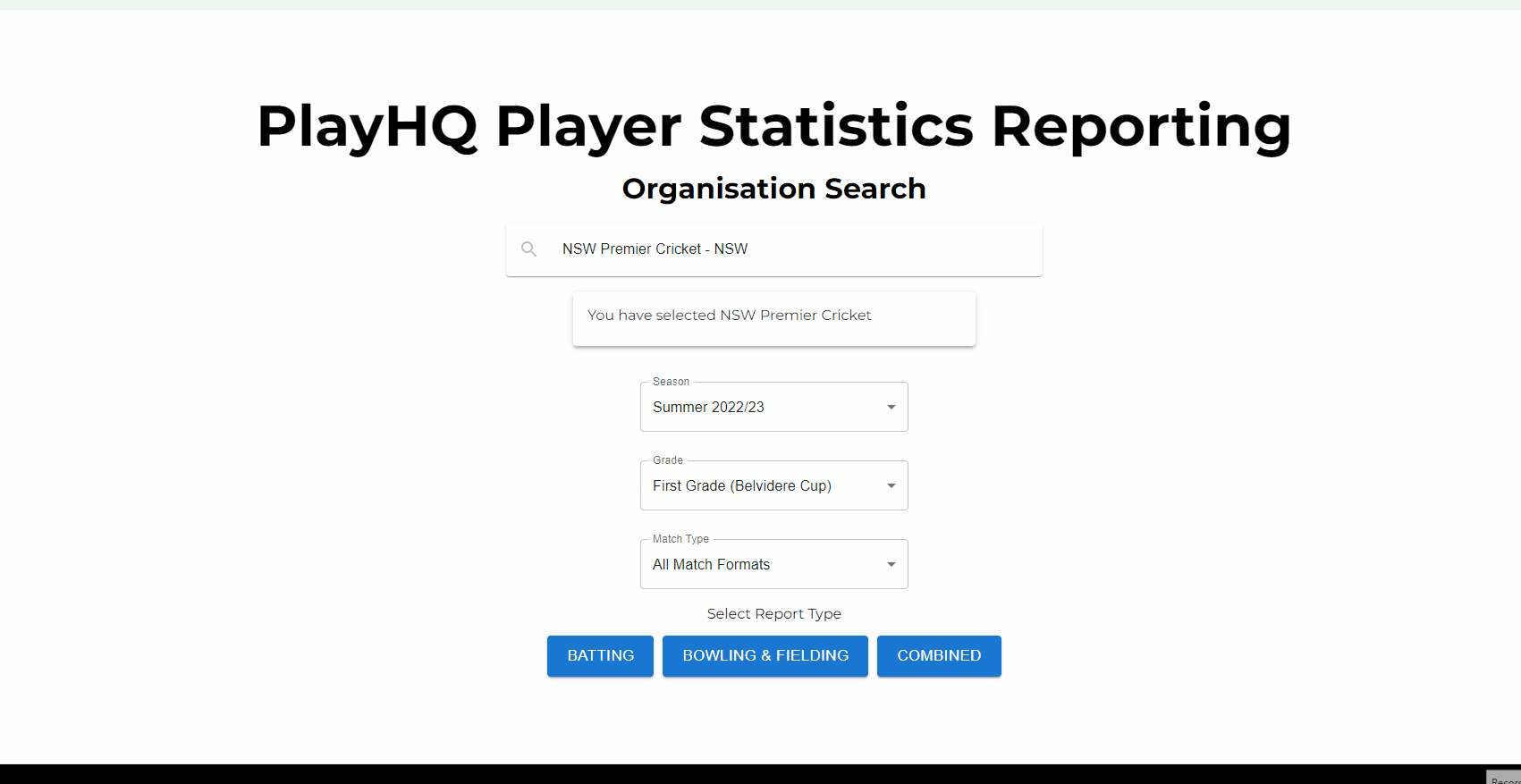 search results for player